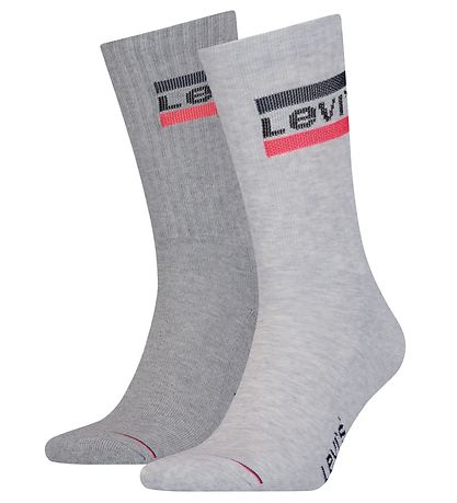 Levis Socken - 2er-Pack - Regular Fit - Grey Kombination