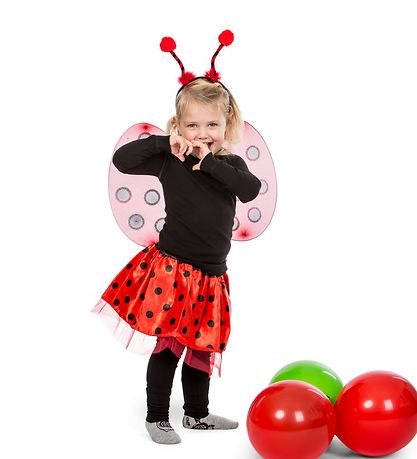 Molly & Rose Costume - Satin Skirt - Ladybug