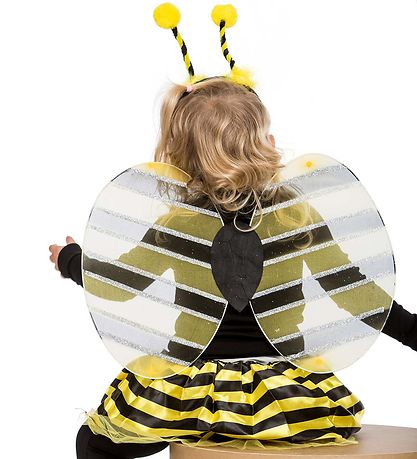 Molly & Rose Costume - Satin Skirt - Bumblebee
