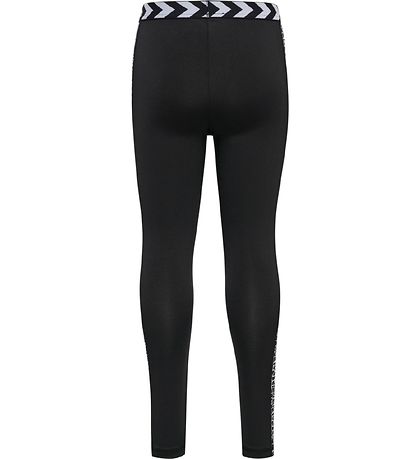 Hummel Leggings - HmlNanna - Svart/Hvít