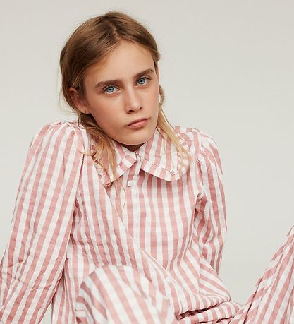 Petit by Sofie Schnoor Hemd - Dark Rose m. Karos