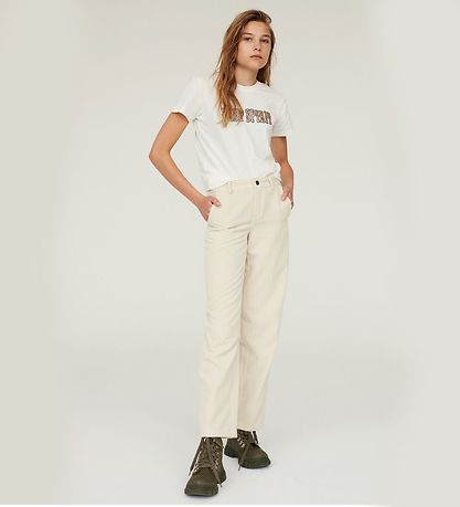 Petit by Sofie Schnoor Stuttermabolur - Off White M. Texti