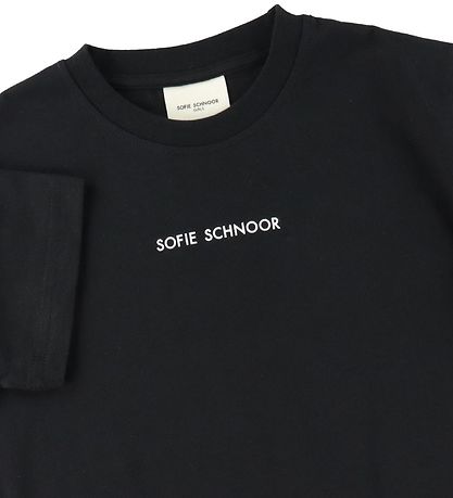Sofie Schnoor Stuttermabolur - Black M. Lógó