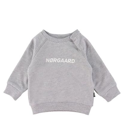 Mads Nørgaard Sweatshirt - Sirius - Graumeliert