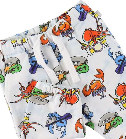 Stella McCartney Kids Joggingbroek - Wit m. Zee print
