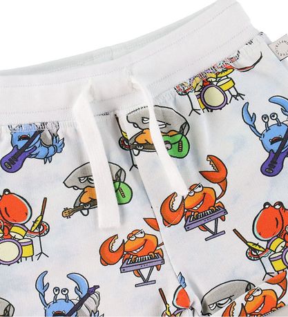 Stella McCartney Kids Collegeshortsit - Valkoinen, Meriprintti