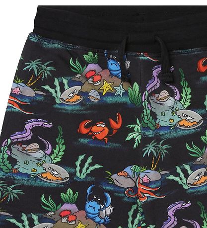 Stella McCartney Kids Sweatshorts - Sorte m. Print