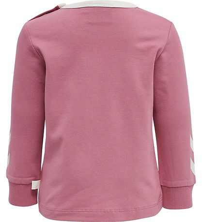 Hummel Pullover - hmlMaule - Heather Rose m. Weiß