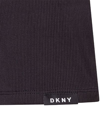 DKNY Tanktop - Rib - Summer - Schwarz m. Print