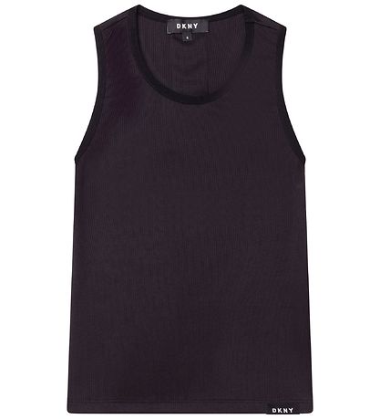 DKNY Tanktop - Rib - Summer - Schwarz m. Print