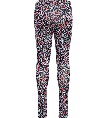 Hummel Tights - HmlLeo - Black Iris/Multi