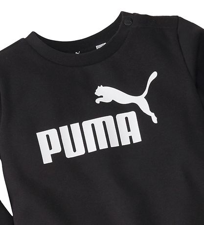 Puma Collegesetti - Minikatso Crew Jogger - Cotton Black