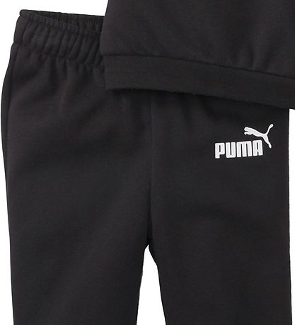 Puma Collegesetti - Minikatso Crew Jogger - Cotton Black
