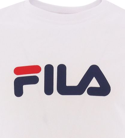 Fila T-shirt - Solberg - Bright White w. Print