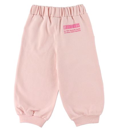 Fendi Pantalon de Jogging - Rose av. Texte