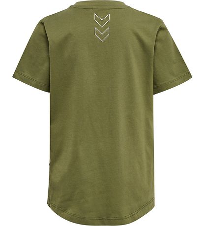 Hummel Stuttermabolur - hmlMarcel - Capulet Olive