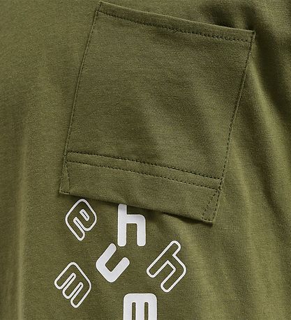 Hummel Stuttermabolur - hmlMarcel - Capulet Olive