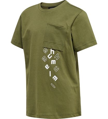 Hummel Stuttermabolur - hmlMarcel - Capulet Olive