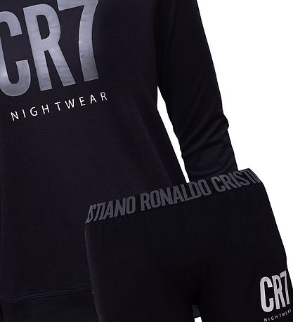 Ronaldo Pyjama Set - Black