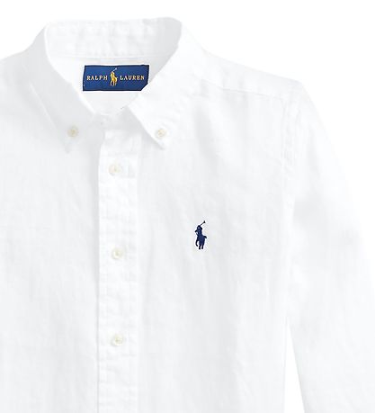 Polo Ralph Lauren Skjorta - Lin - Classics - Vit