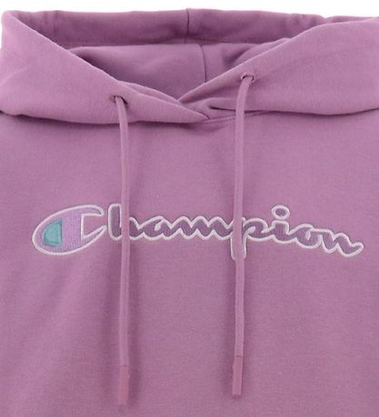 Champion Hoodie - Purple w. Logo