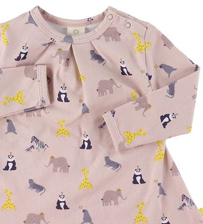 Smallstuff Dress - Zoo Garden - Rose