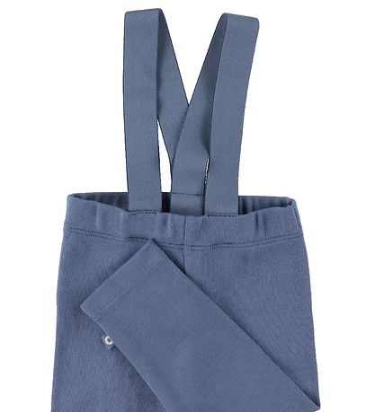 Smallstuff Leggings w. Suspenders - Denim