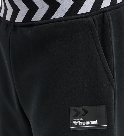 Hummel Trainingshose - hmlTons - Schwarz m. Weiß