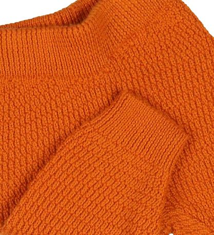 Voksi Trousers - Wool - Warm Orange