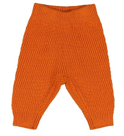 Voksi Trousers - Wool - Warm Orange