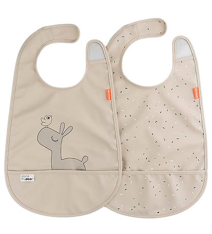 Done By Deer Lätzchen - 2er-Pack - Lalee - Sand