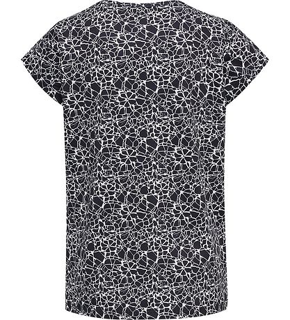 Hummel T-Shirt - hmlNanna - Schwarz/Weiß