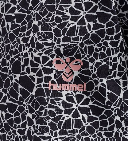 Hummel T-Shirt - hmlNanna - Schwarz/Weiß