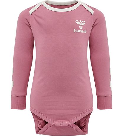 Hummel Bodysuit l/s - HmlMaule - Heather Rose