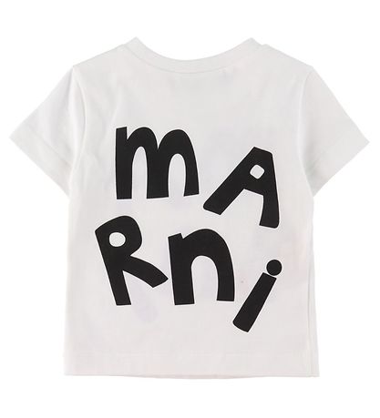 Marni T-shirt - White w. Black