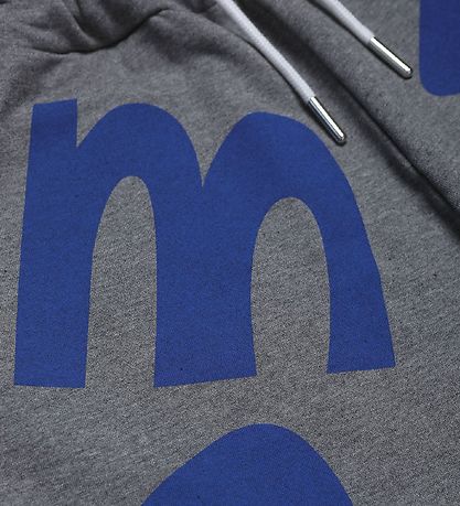 Marni Sweatshorts - Dunkelgrau-Meliert/Blau