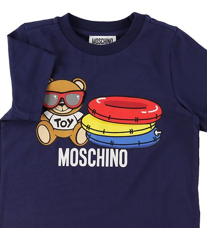 Moschino T-shirt - Navy w. Print