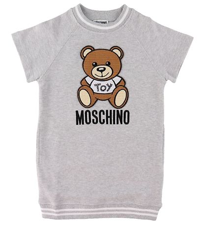 Moschino Dress - Grey w. Logo