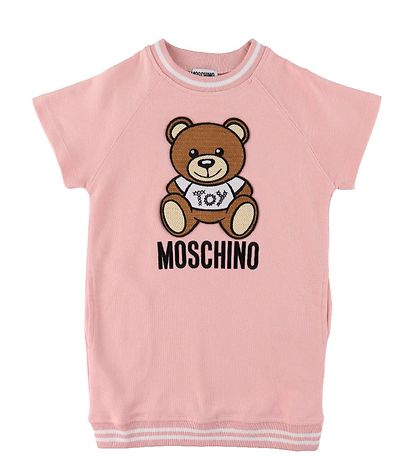 Moschino Klnning - Rosa m. Logo