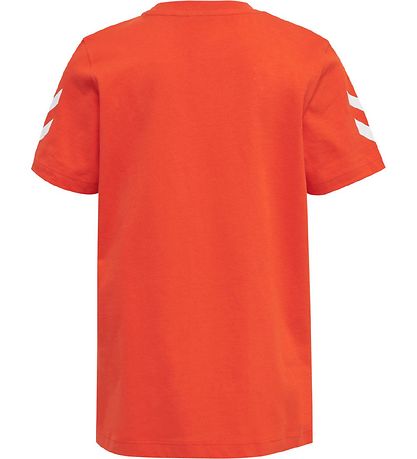 Hummel T-paita - hmlOptimismi - Oranssi