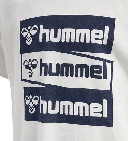 Hummel Stuttermabolur - hmlKarlo - Marshmallow