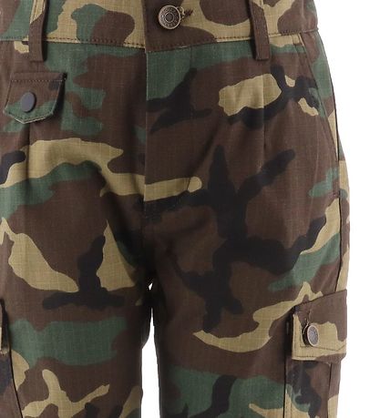 Dolce & Gabbana Hosen - Reborn To Live - Armygrün Camouflage