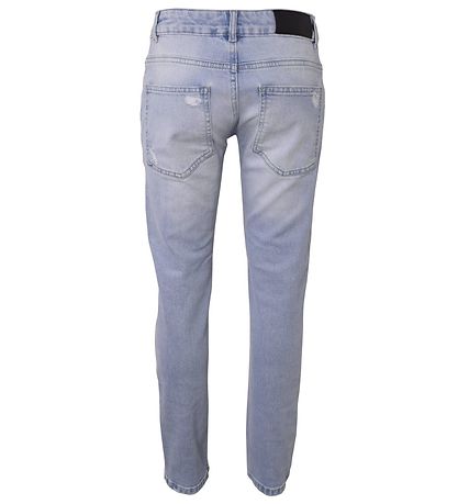 Hound Jeans - Straight mit Löchern - Light Denim