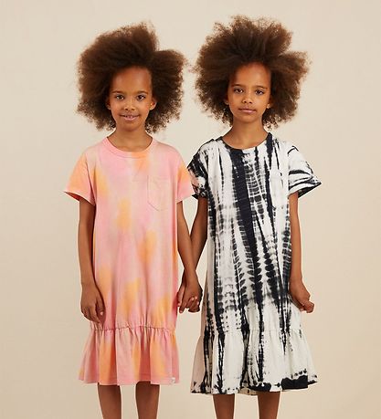 Finger In The Nose Dress - Patti - Off White Tie & Dye