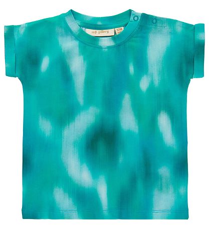 Soft Gallery Stuttermabolur - SGFrederick Reflections - Aquarell