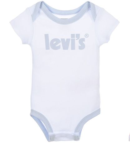 Levis Bodies k/ä - 2er-Pack - Weiß/Rosa