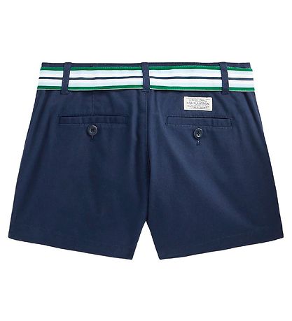 Polo Ralph Lauren Shorts - Classic - Navy w. Belt