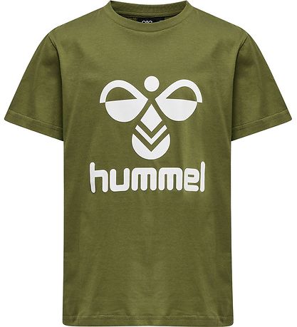 Hummel T-skjorte - hmlTres - Capulet Olive