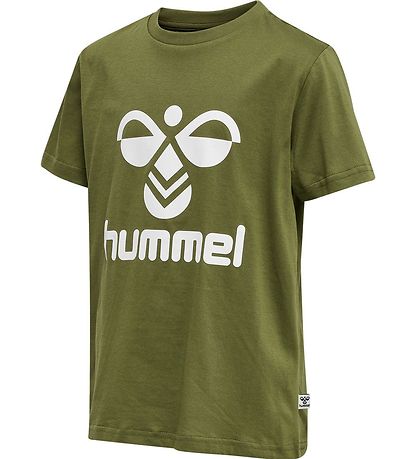 Hummel T-skjorte - hmlTres - Capulet Olive