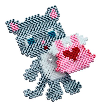 Hama Midi Bote de perle - 2500 pces - Chat mignon